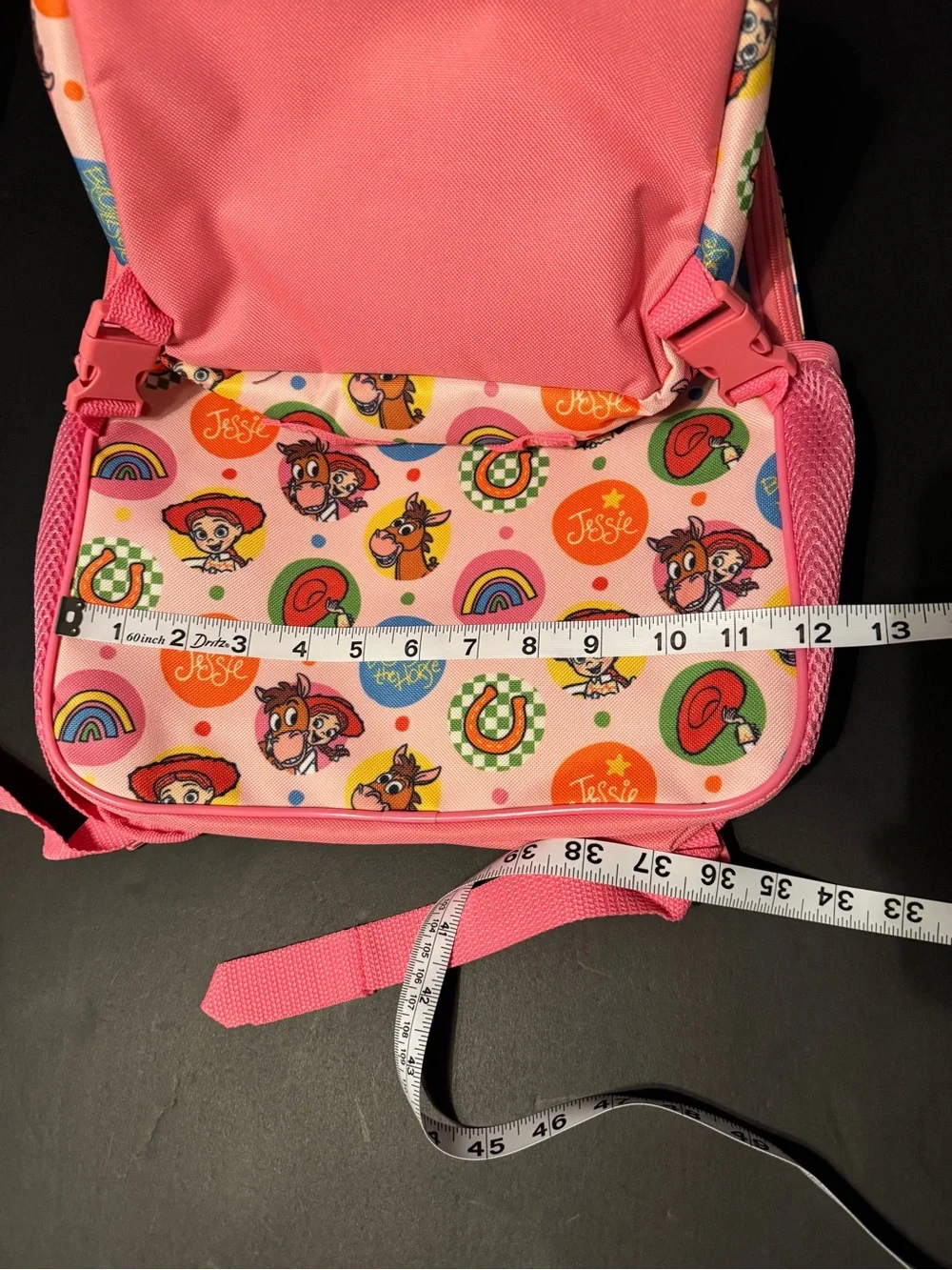 Bioworld Pink Disney Jessie Kids Backpack and Lunch Set